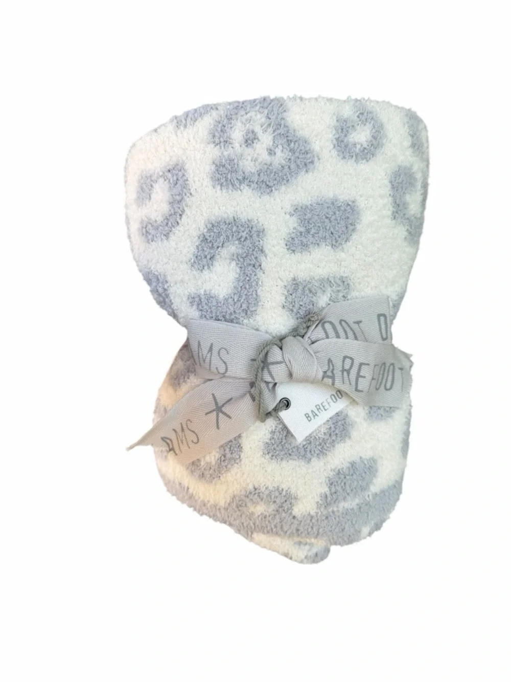 Barefoot Dreams Barefoot in the Wild CozyChic Baby Blacket Ocean/Cream 30x32 NWT